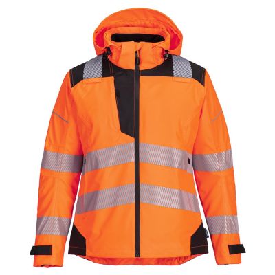Jachetă de lucru Portwest PW389 Ploaie Dama, de înaltă vizibilitate
