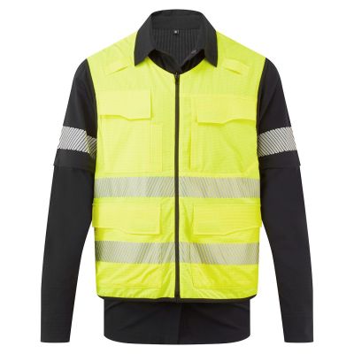 Vizibilitate ridicata Portwest BX322 Cămașă Ultimate Modular, de înaltă vizibilitate