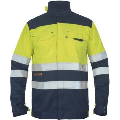 RIDE FR HV jacheta galben/bleumarin S