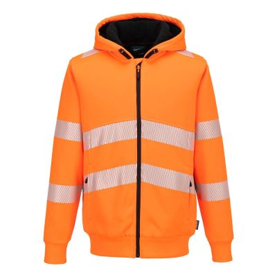 Jachetă de lucru Portwest PW321 Hanorac Iarnă Fermoar, de înaltă vizibilitate