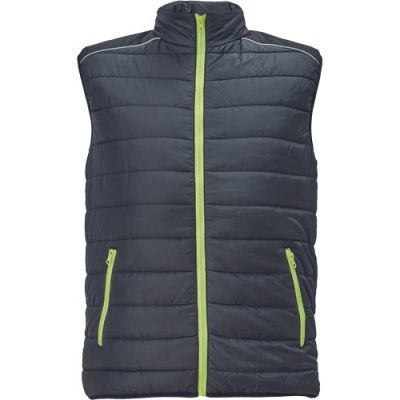 MAX VIVO LIGHT vesta negru/galben M