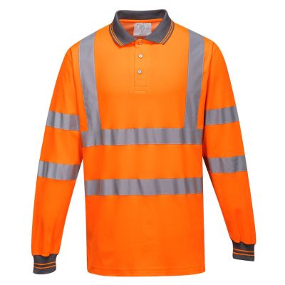 Tricou de lucru Portwest S271 Polo Cotton Comfort Maneci Lungi, respirabile