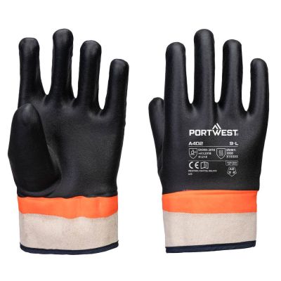 Mănuși de protecție Portwest A402 Grip Sandy Dublă Cufundată