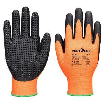 Mănuși de protecție Portwest A148 Grip Nitril High Dotted, impregnate în nitril