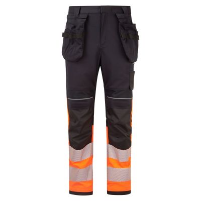 Pantaloni de lucru Portwest FR452 Modaflame Clasa, de înaltă vizibilitate