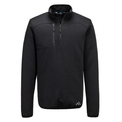 Tricou de lucru Portwest KX376 Sweatshirt, 100% poliester, de înaltă vizibilitate