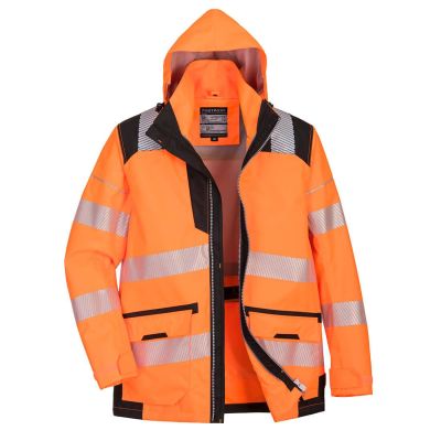 Jachetă de lucru Portwest PW367, de înaltă vizibilitate