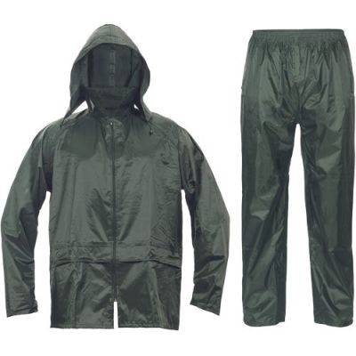 CARINA costum de ploaie - verde - M