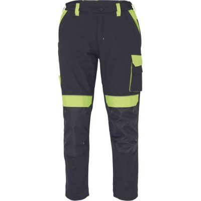 MAX VIVO pantaloni negru/galben 46