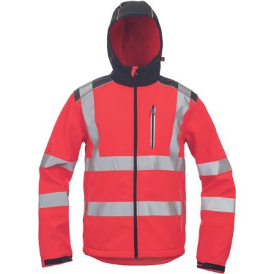 KNOXFIELD HVPS jacheta softshell rosu - XS