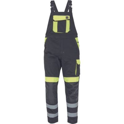 Salopete MAX VIVO RFLX negru/galben 46