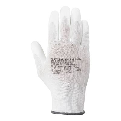 Manusi de protectie mecanica Sensor White categoria II, Renania, art.1C99