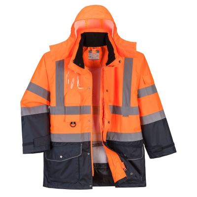 Jachetă de lucru Portwest S426 Respirabila Breathable Traffic, de înaltă vizibilitate