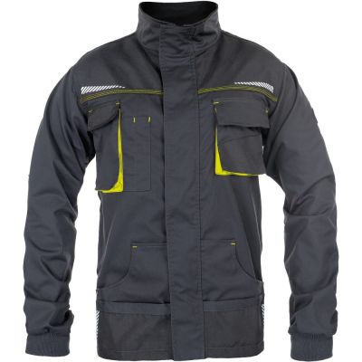 EMERTON STRETCH jacheta negru/galben 50
