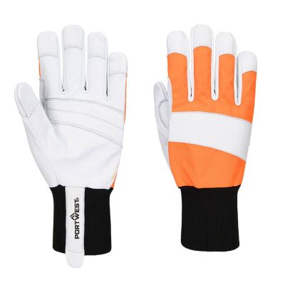Mănuși de protecție Portwest A291 Chainsaw Goat Leather Class, din piele