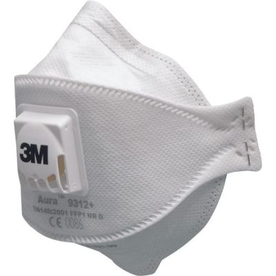 3M 9312 Resp.FFP1valve Aura