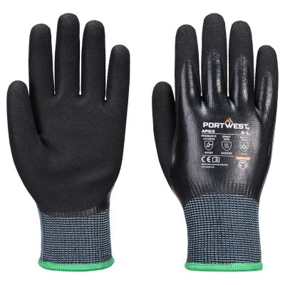 Mănuși de protecție Portwest AP53 Cold Nitrile Aqua, impregnate în nitril