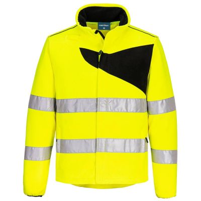Jachetă de lucru Portwest PW274 Fleece, de înaltă vizibilitate