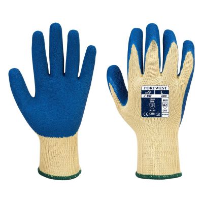 Mănuși de protecție Portwest A610 Grip Latex, impregnate în latex