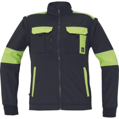 MAX VIVO jacheta negru/galben 46