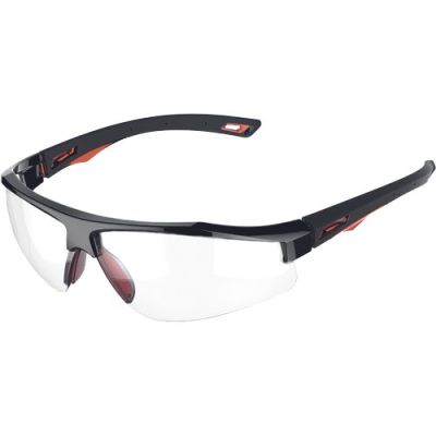 JSP GALATUS ochelari incolori rama rosu/negru