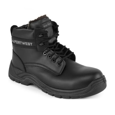 Bocanci de protecție Portwest FC12 Iarna Piele, din piele