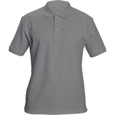 DHANU tricou polo gri - S