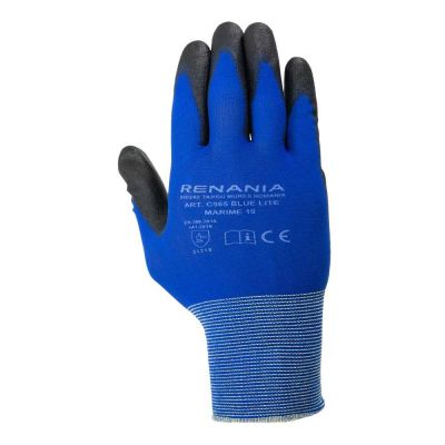 Manusi protectie mecanica New Blue Lite categoria II, Renania, art.9C65