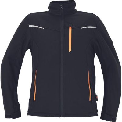 AMER softshell jacheta neagra M