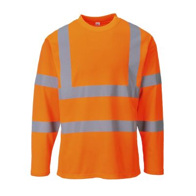 Tricou de lucru Portwest S278 Maneci Lungi, de înaltă vizibilitate