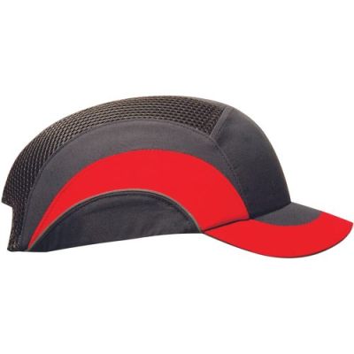 JSP HARDCAP SP 5cm sapca cu calota plastic,gri/rosu