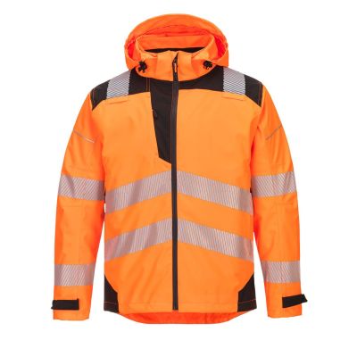 Jachetă de lucru Portwest PW360 Ploaie, de înaltă vizibilitate