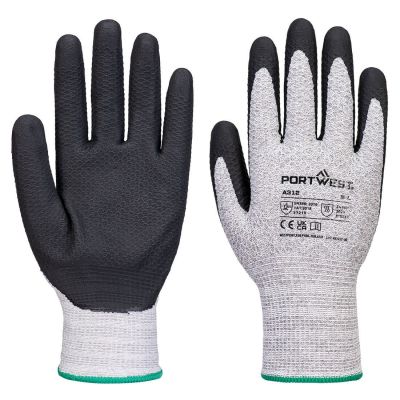 Mănuși de protecție Portwest A312 Nitril Diamond Knit Grip, impregnate în nitril