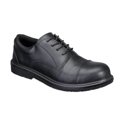 Pantofi de protecție Portwest FD18 Steel Action Leather Executive, din piele