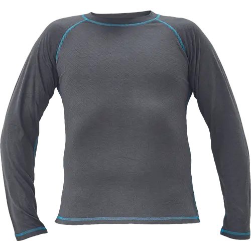 VISBY tricou maneca lunga gri - S