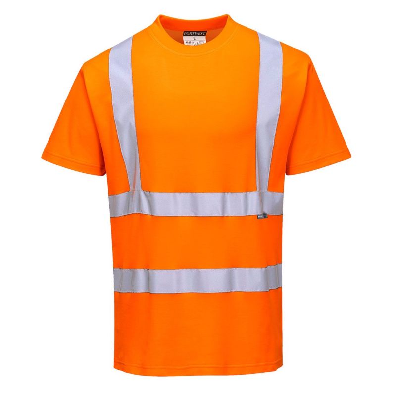 Tricou de lucru Portwest S170 Cotton Confort Maneci Scurte, respirabile