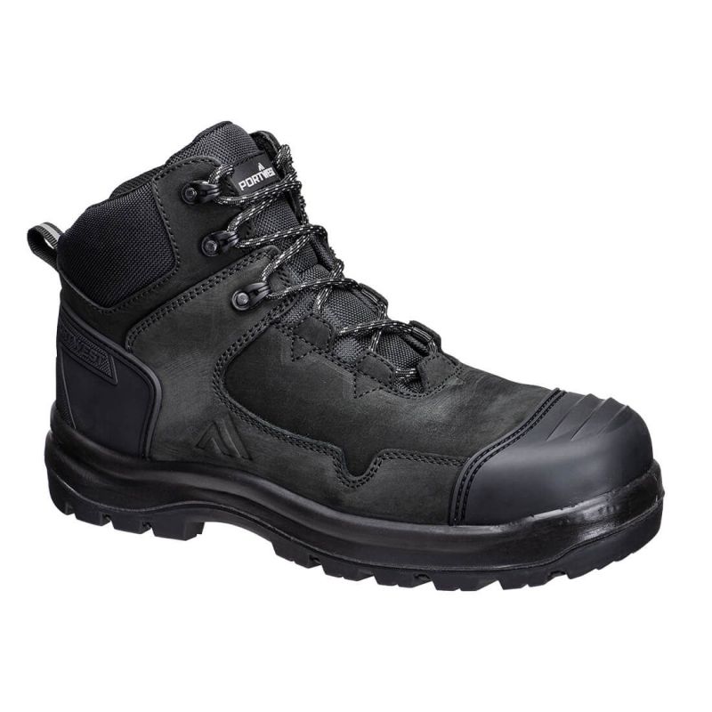 Cizme de protecție Portwest FD04 Wheat Apex Composite, din piele