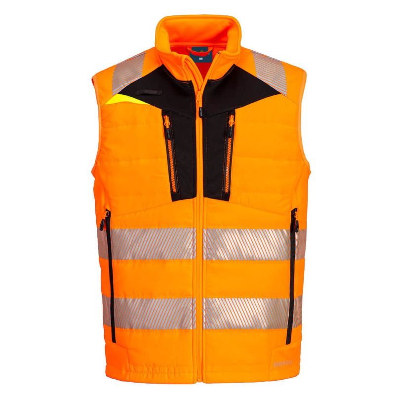 Jachetă de lucru Portwest DX479 Softshell, de înaltă vizibilitate