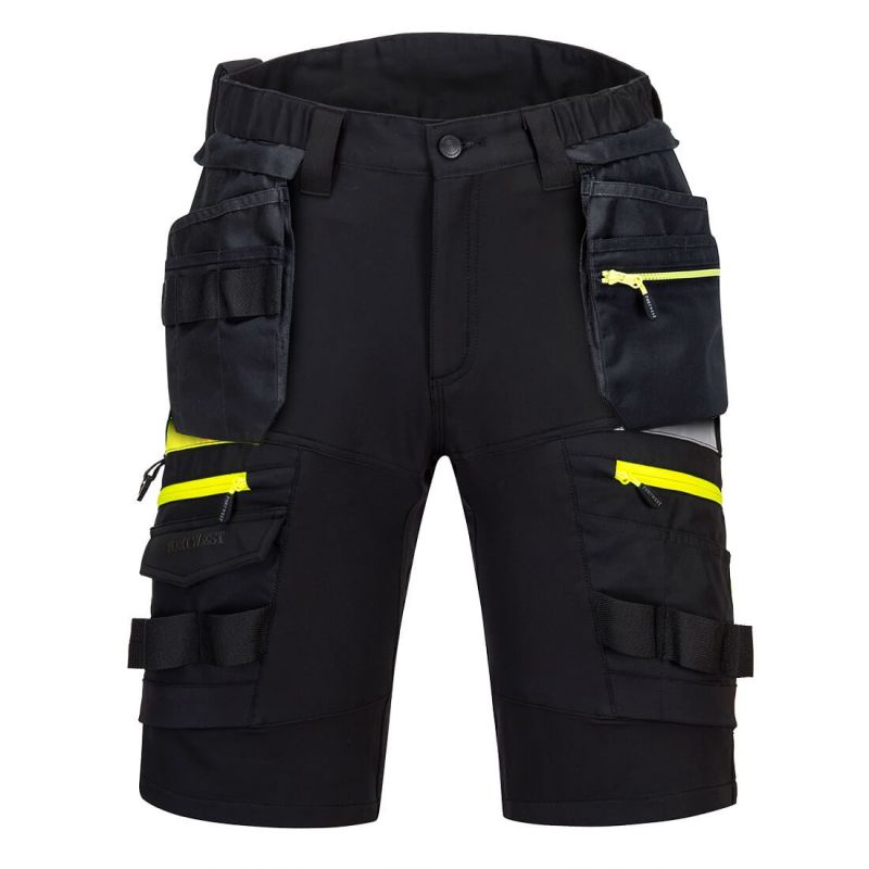 Pantaloni de lucru Portwest DX444 Scurti Holster, de înaltă vizibilitate