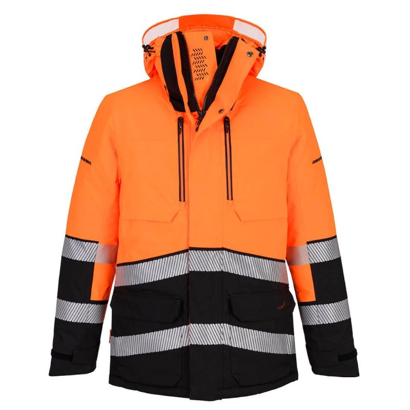 Jachetă de lucru Portwest EV401 Parka Expedition, de înaltă vizibilitate