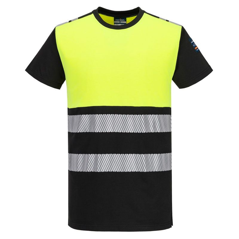 PW3 Modaflame Knit Hi-Vis Class 1 FR tricou cu maneca scurta