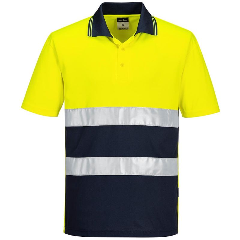 Tricou de lucru Portwest S175 Polo Lightweight, de înaltă vizibilitate