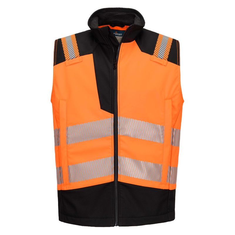 Jachetă de lucru Portwest FR719 Modaflame Softshell Multi Norm, de înaltă vizibilitate