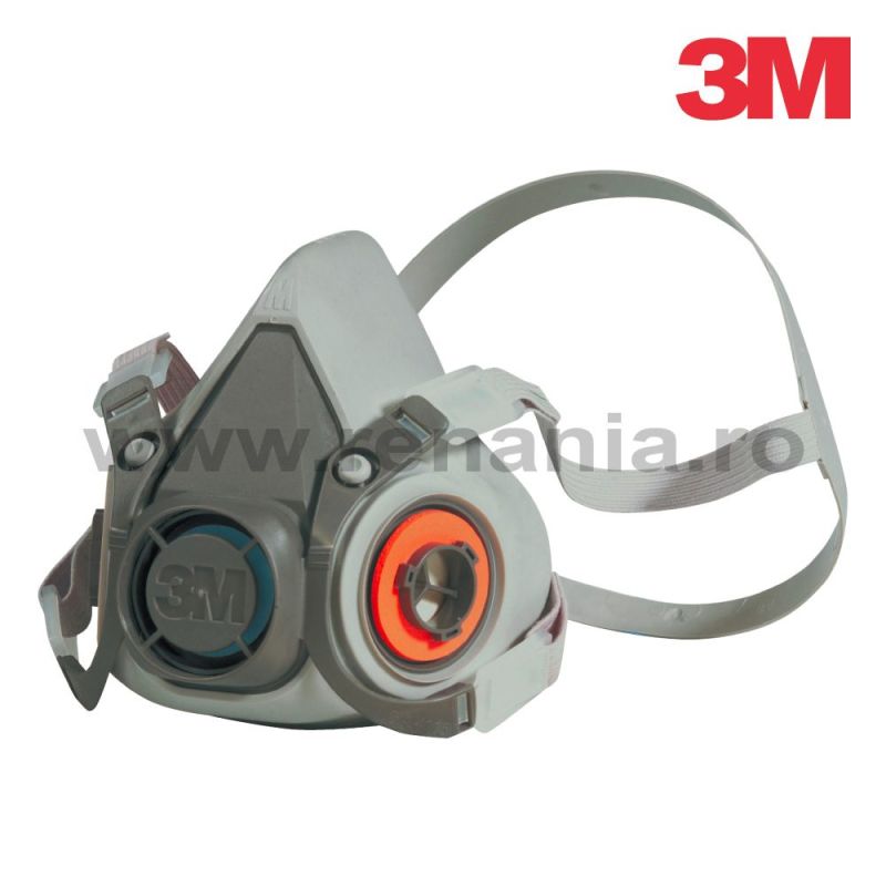 Semimasca cu filtre interschimbabile de protectie respiratorie reutilizabila, 3M, art.D714 (6300)