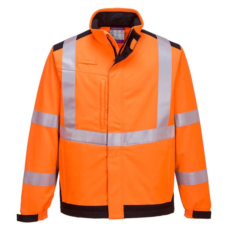 Jachetă de lucru Portwest MV72 Softshell Modaflame Multi Norm, antistatice