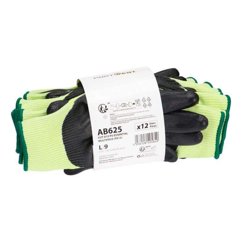 Protecția mâinilor Portwest AB625 Essential Multipack, impregnate în poliuretan