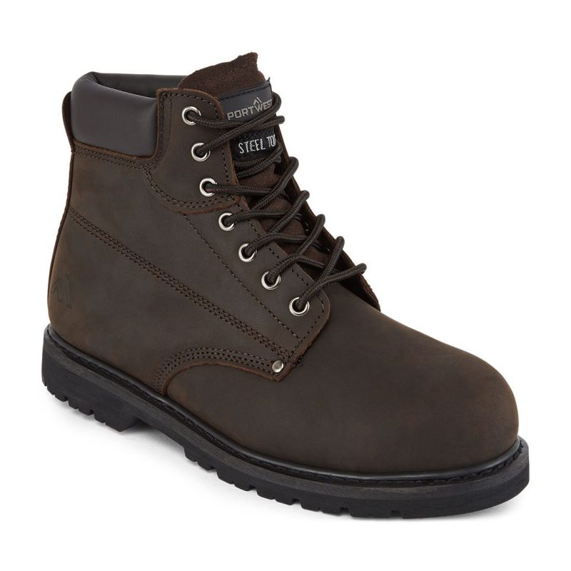 Bocanci de protecție Portwest FW17 Steelite, din piele
