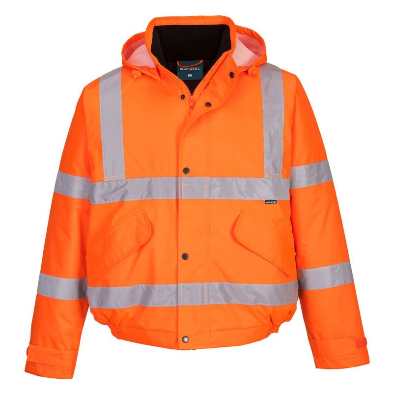 Jachetă de lucru Portwest ES463 Essential Bomber Iarnă, de înaltă vizibilitate