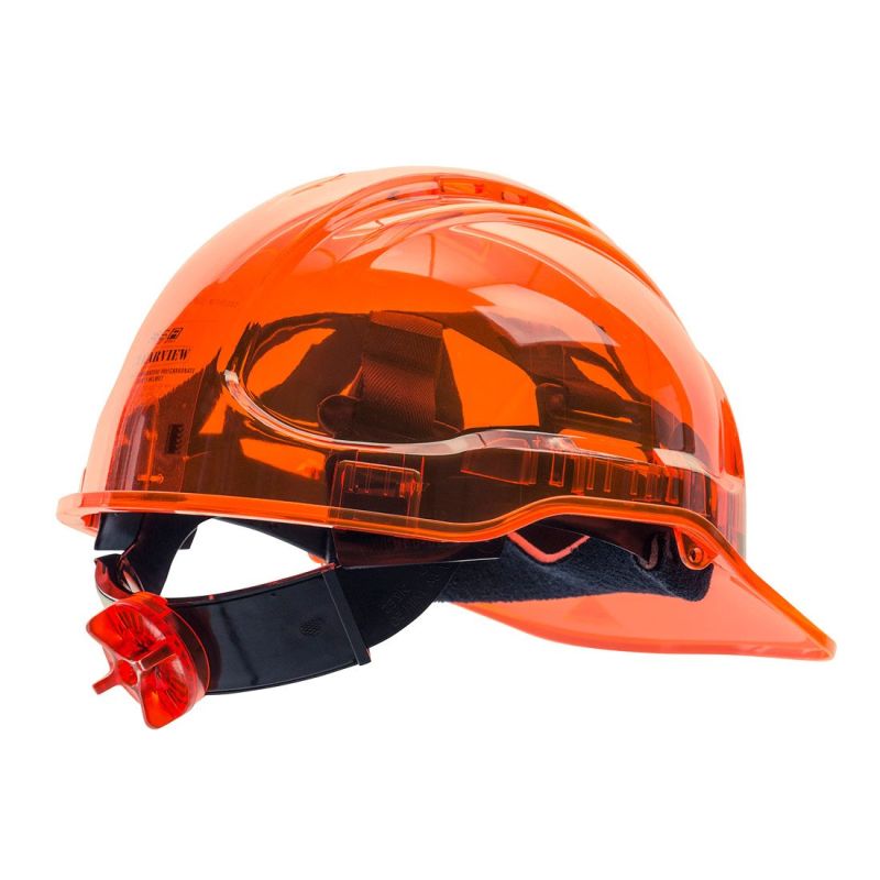 Cască de protecție Portwest PV60 Peak View Ratchet Ventilata