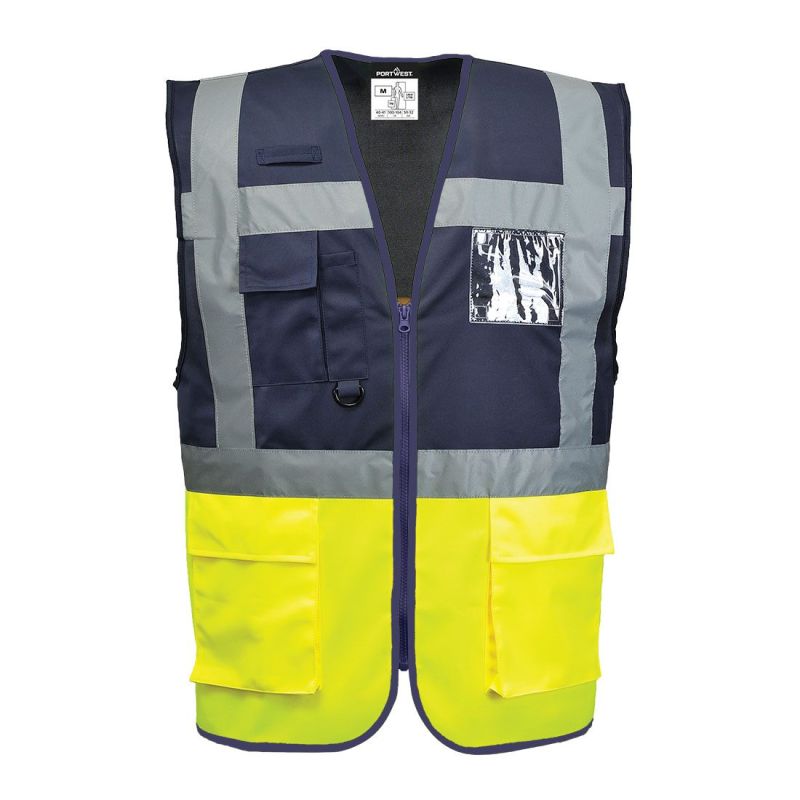 Vestă reflectorizantă Portwest C276 Warsaw Executive, de înaltă vizibilitate